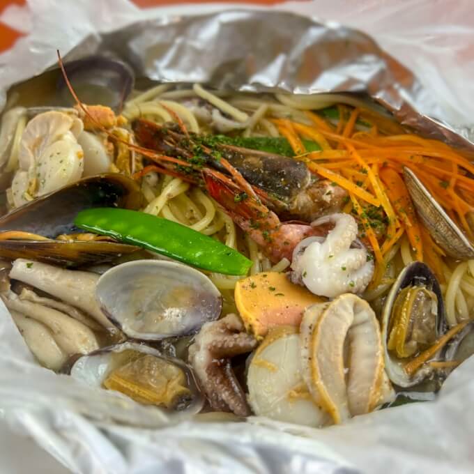 海の幸 山の幸 塩味 ¥1,500 税込